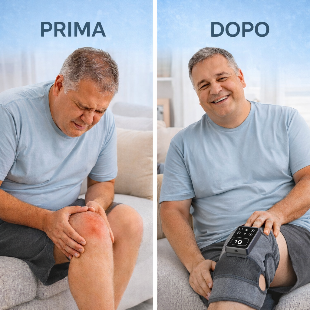 Ginocchiera Massaggiante e Riscaldante - Vital Systems