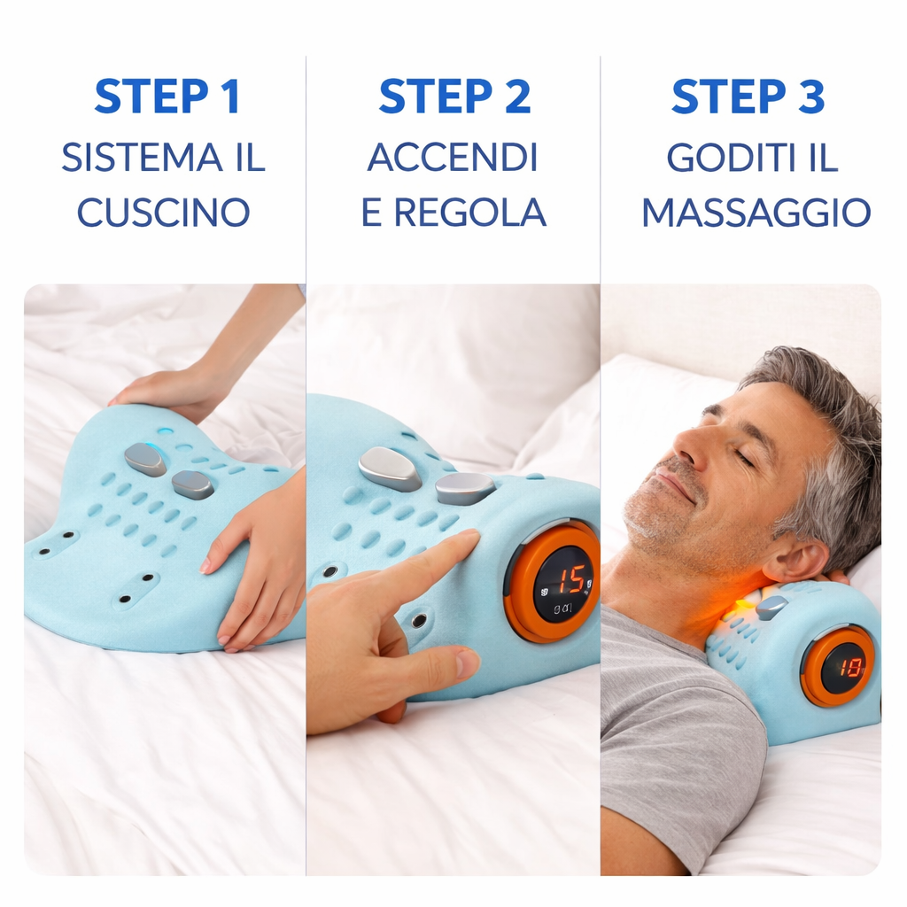 Cuscino Massaggiante Riscaldante - Vital Systems