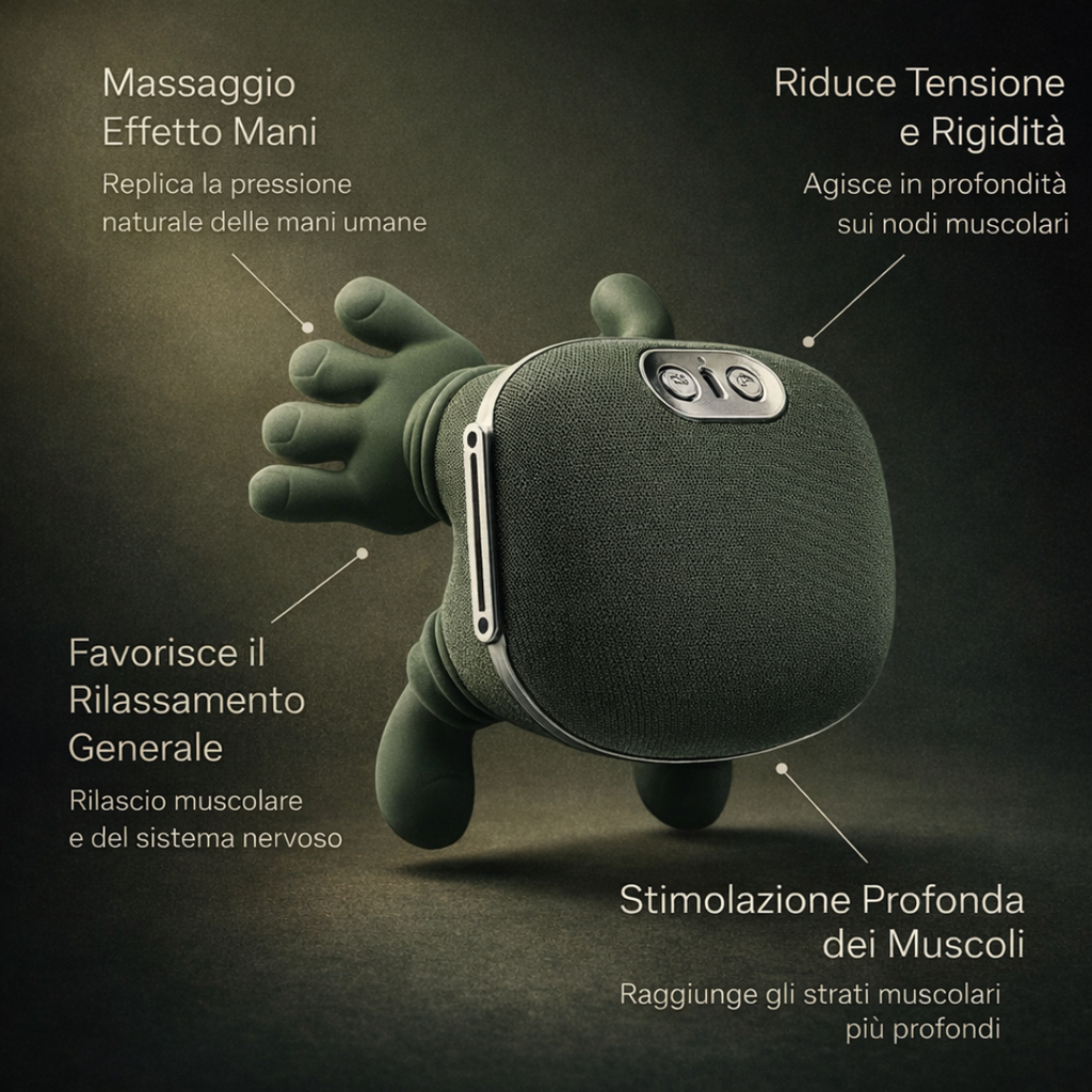 Massaggiatore Cervicale RIscaldante - Vital Systems